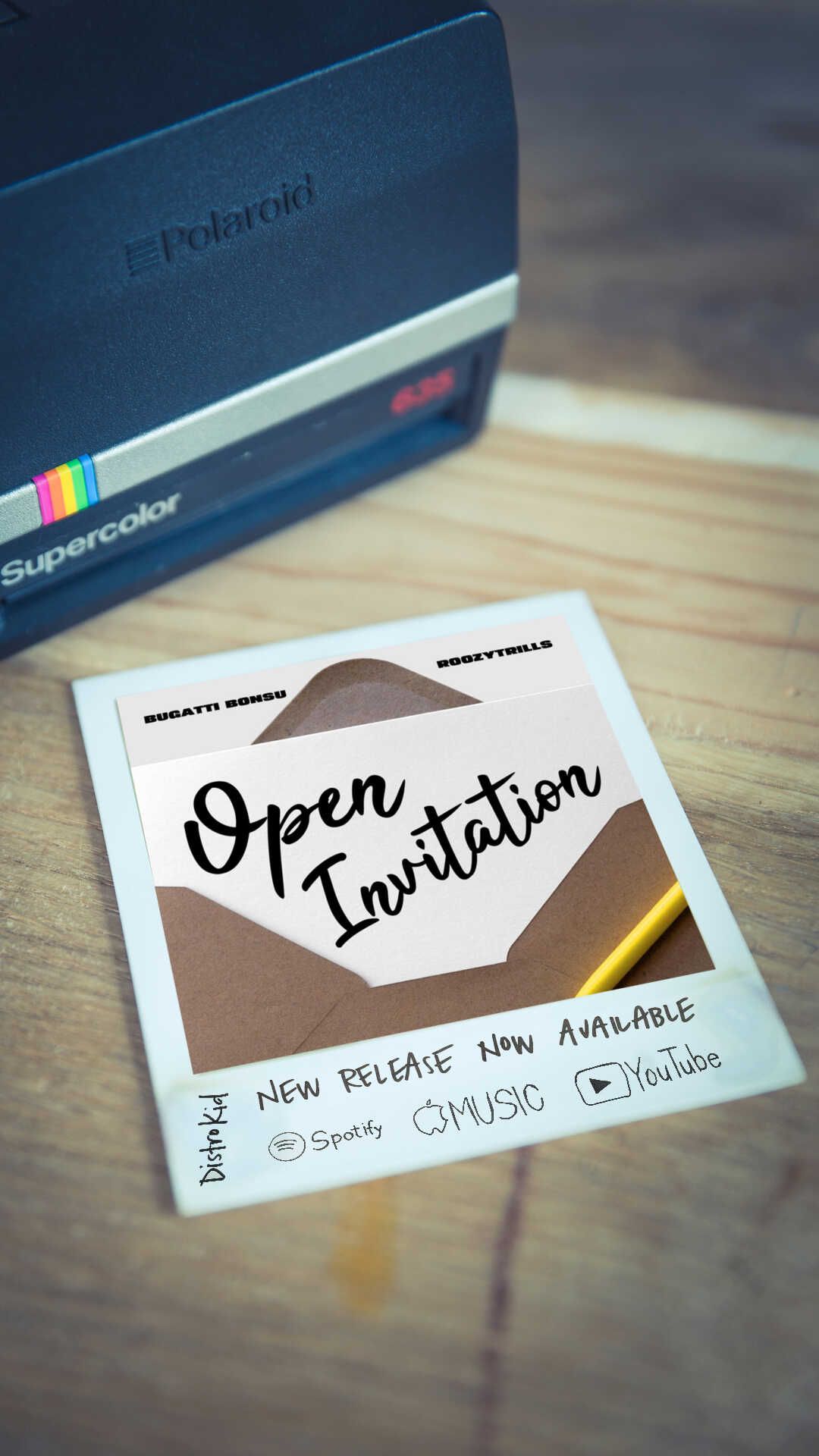 Open invitation artwork